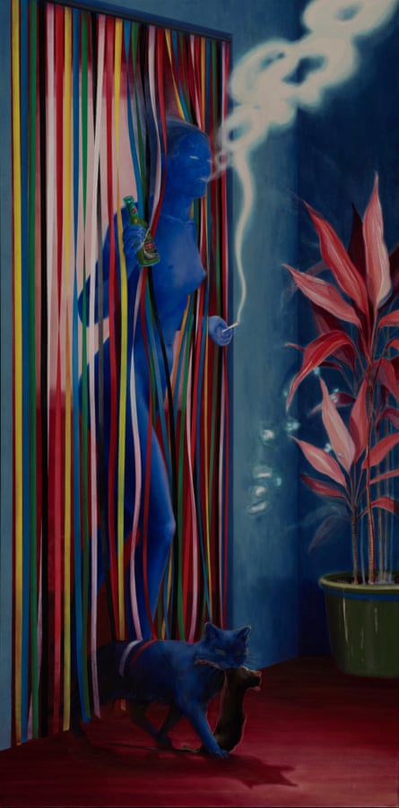 Lisa Brice, After Ophelia, 2018.