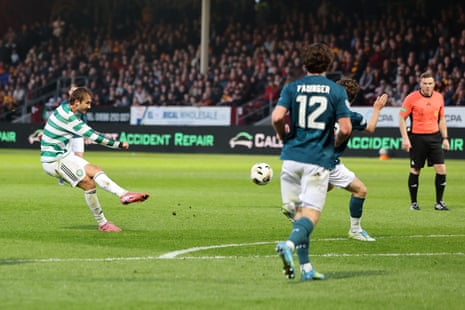 Benjamin Nygren scores their side's second goal