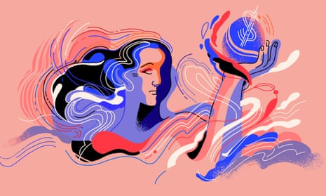 Illustration for Menopause series Guardian Australia opinion section.