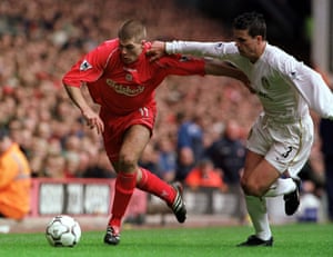 Steven Gerrard was given his debut by Houllier and went on to become one of the club’s greatest ever players.