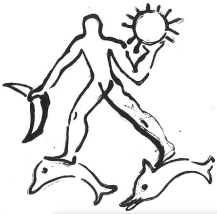 Hand-painted record sleeve for DJ Narciso’s Capítulo Experimental EP.