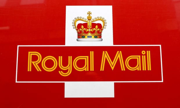 a general view of Royal Mail van