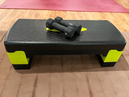 Plataforma para caminar aeróbica compacta Tone Fitness