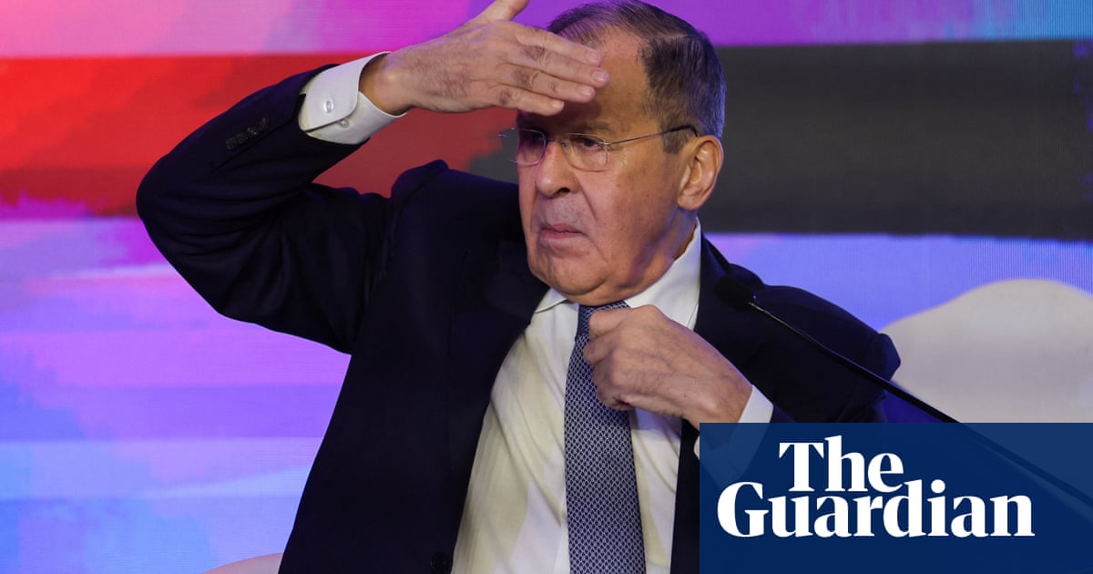 Russian minister’s claim Ukraine war ‘launched against us’ met with laughter – The Guardian
