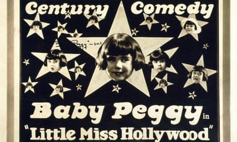 Baby Peggy, on the poster for the 1923 film Little Miss Hollywood