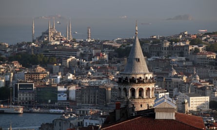 The Galata tower.