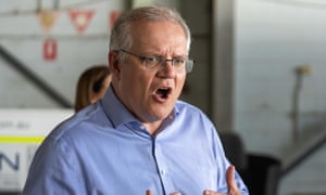 Prime minister Scott Morrison. His government