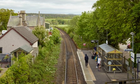 Stasiun terkecil di Inggris, Beauly, dekat Inverness