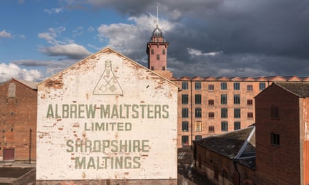 Flaxmill Maltings in Shrewsbury, England.