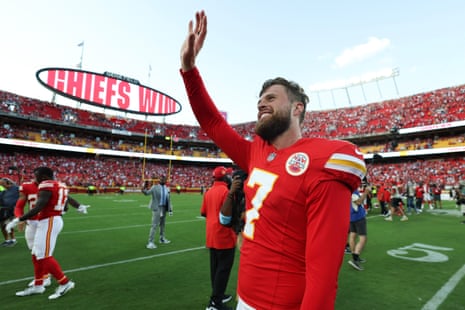 First he urged women to put family first. Now Harrison Butker's the latest angry rich guy with a Pac | Kansas City Chiefs | The Guardian