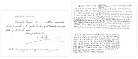 Una nota desde la prisión de Vicente González García-Carrizo.