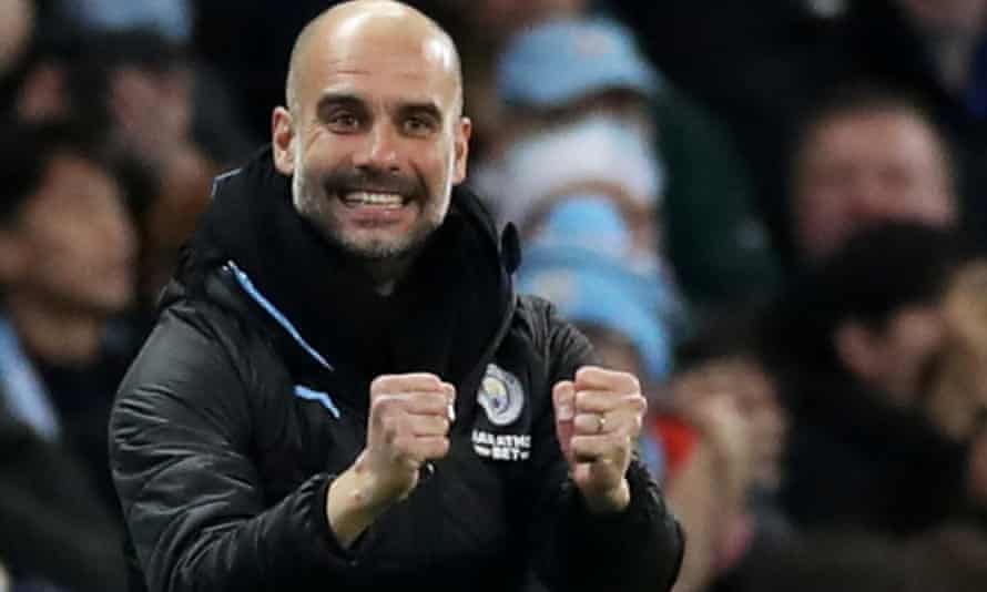 Pep Guardiola says Manchester City were England's 'team of the decade' | Pep Guardiola | The Guardian