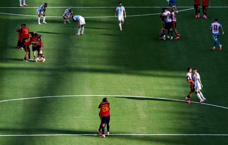 Molina and Rodri square-up following their initial confrontation