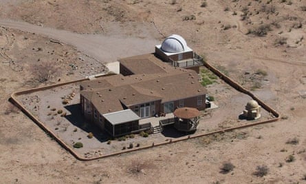 Rick Beno’s house, and adjoining home observatories, are flanked by the towering Chiricahua mountains – highest point 9,763ft – in south-eastern Arizona.