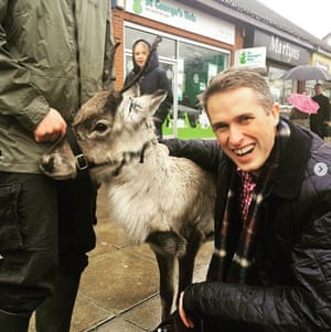 Gavin Williamson reindeer