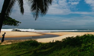 Beach near Monrovia.