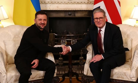King hosts Zelenskyy ahead of talks with Starmer