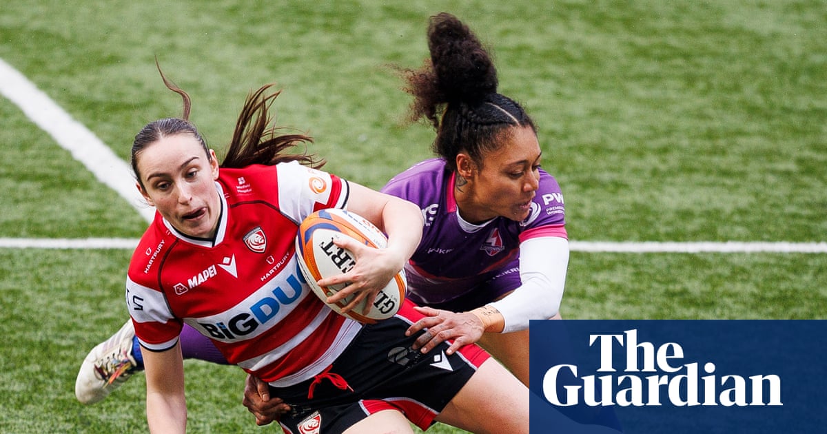 Nel Metcalfe’s superb hat-trick puts Gloucester-Hartpury on top as Rugby World Cup bounce continues