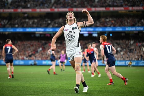 Tom de Koning celebrates his first goal.