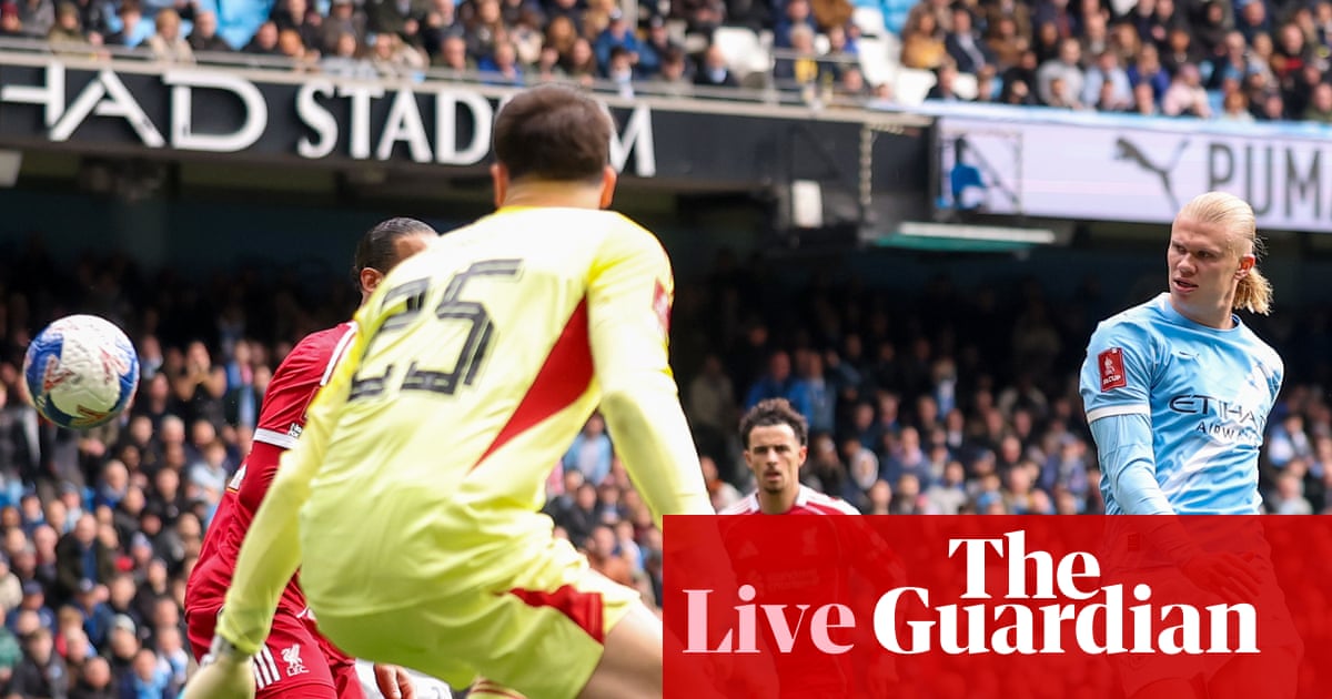 Manchester City v Liverpool: FA Cup quarter-final – live