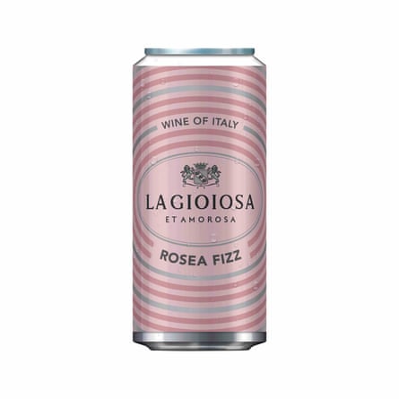 La Gioiosa Rosé Sparkling Can20cl