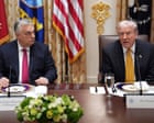 Trump says ‘looking at’ exemption for Hungary from Russian oil and gas sanctions – live