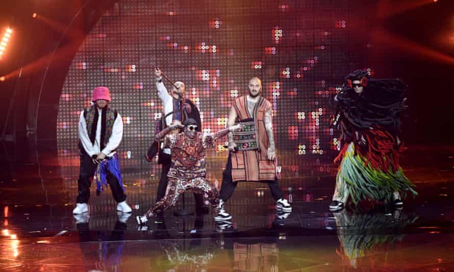 he Ukrainian enactment Kalush Orchestra is the favourite to win.