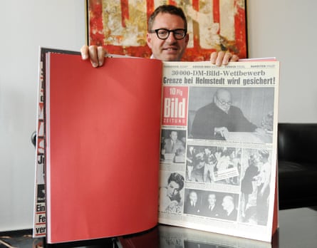 Then Bild editor Kai Diekmann in his office in Berlin in 2012.