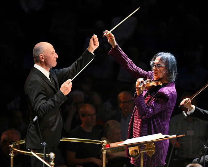 BBCSO/Järvi/Kavakos review – virtuosic violinist makes fiendishly light work of Tchaikovsky — image supplied by The Guardian Culture's feed