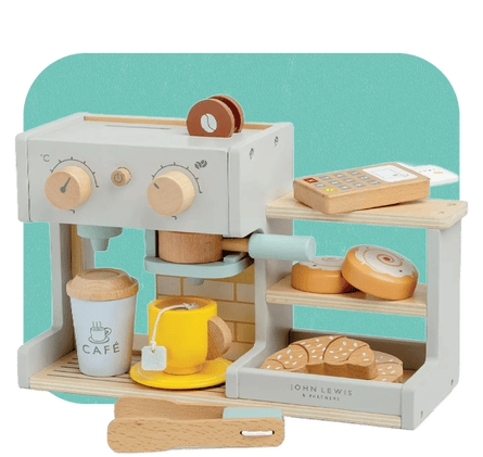 John Lewis Wooden Coffee Shop