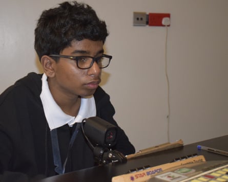 Dineth Fernando deep in thought while competing at the 2026 World Youth Scrabble Championship.