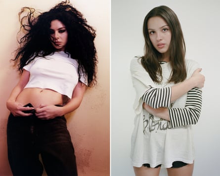 Charli xcx and Olivia Rodrigo.