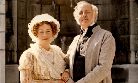 The quietly hilarious Benjamin Whitrow with Alison Steadman as Mr and Mrs Bennet in the BBC’s 1995 serial of Pride and Prejudice.