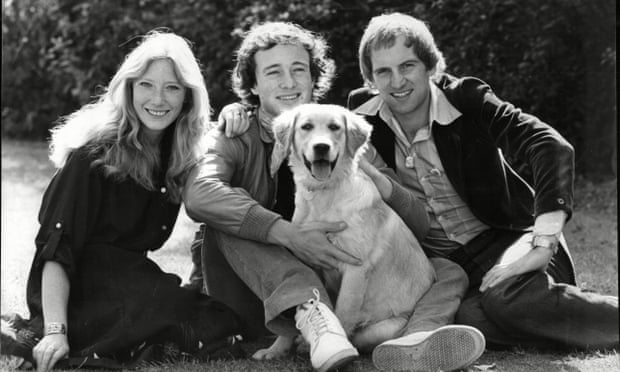Stahl, centre, under the name Christopher Wenner, first found fame when he presented Blue Peter, with Lesley Judd and Simon Groom, in the 1970s.
