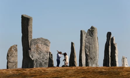 The Callanish standing stones.