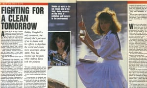 The Sunday Times magazine’s interview with Debbie Campbell from August 1989.