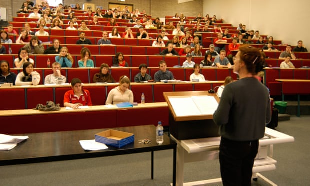 A university lecture