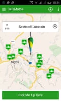 A screengrab of the SafeMotos app