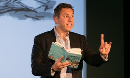 David Walliams reading from his book Grandpa’s Great Escape.