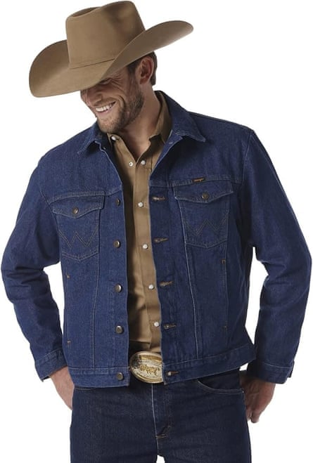 Wrangler Cowboy Cut Western Unlined Denim Jacket