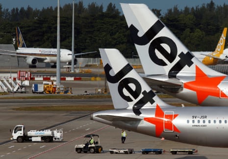Jetstar airplanes