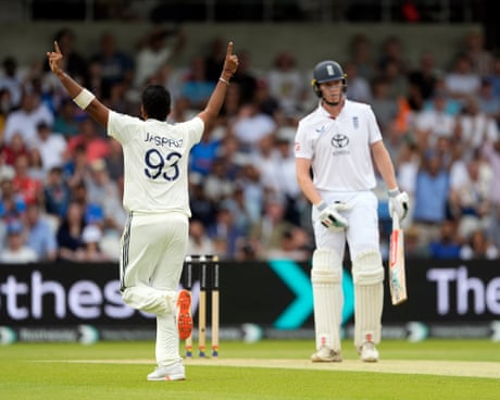 Jasprit Bumrah turns the series into two – when he’s bowling and when he’s not | Andy Bull