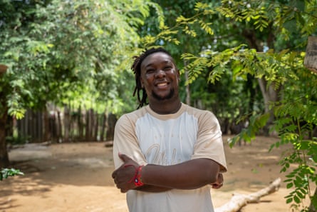 Bernardino Pérez, also known as Ashanty, is 25 years old and is a community communicator and narrator from San Basilio de Palenque. San Basilio de Palenque - Colombia. October 11, 2025