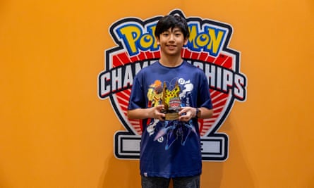 Pokémon European international championships junior division winner Kevin Han.