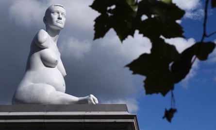 ‘This reaches everyone’ … Quinn’s fourth plinth statue Alison Lapper Pregnant in 2004.