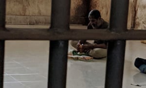 Shafiqul Islam Kajol after his arrest in Bangladesh.