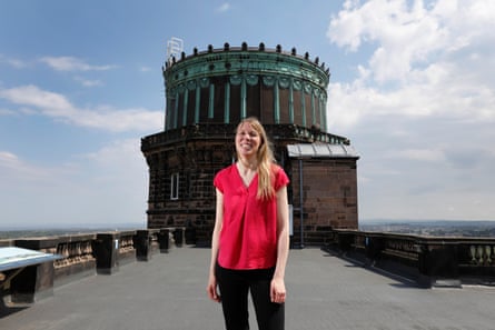 Catherine Heymans at the Royal Observatory in Edinburgh in June 2021.