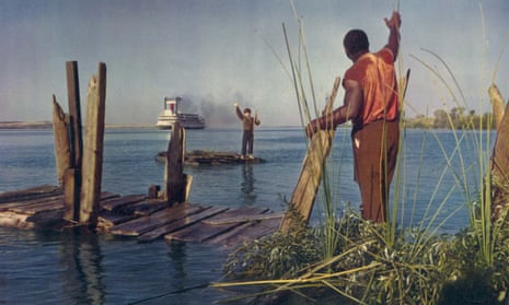 Mississippi blues … the 1960 film adaptation of The Adventures of Huckleberry Finn.