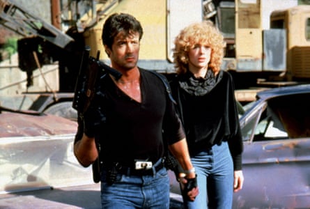 Sylvester Stallone and Brigitte Nielsen in Cobra