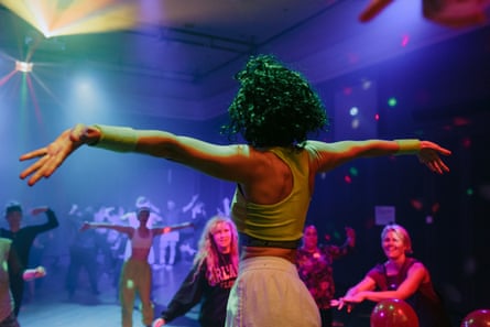 Anna Seymour's dance production SPIN is a participatory dance performance event and immersive experience with DJs and deaf hosts.